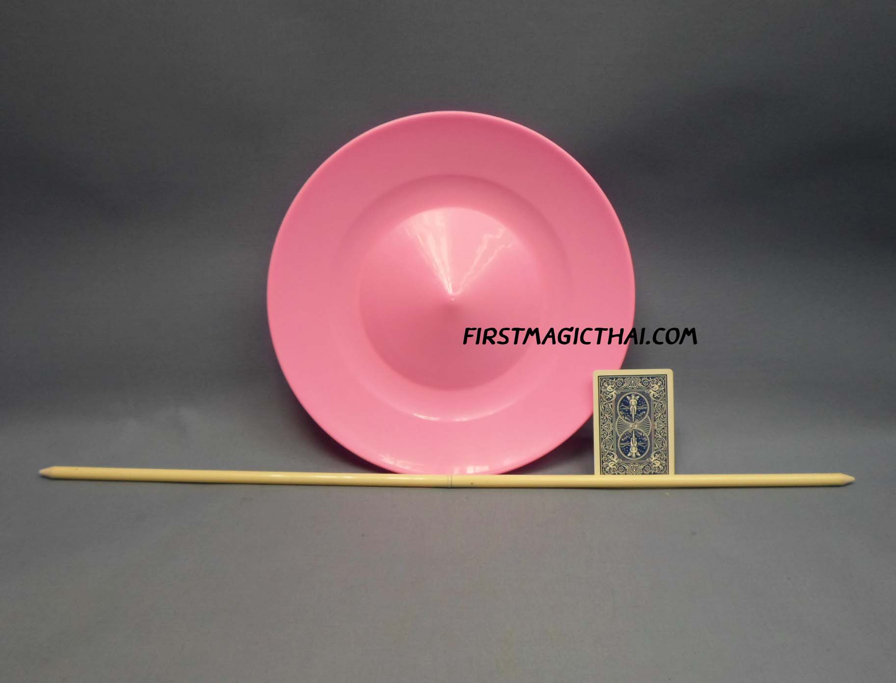 จานกายกรรม สีชมพู / Plate spinning