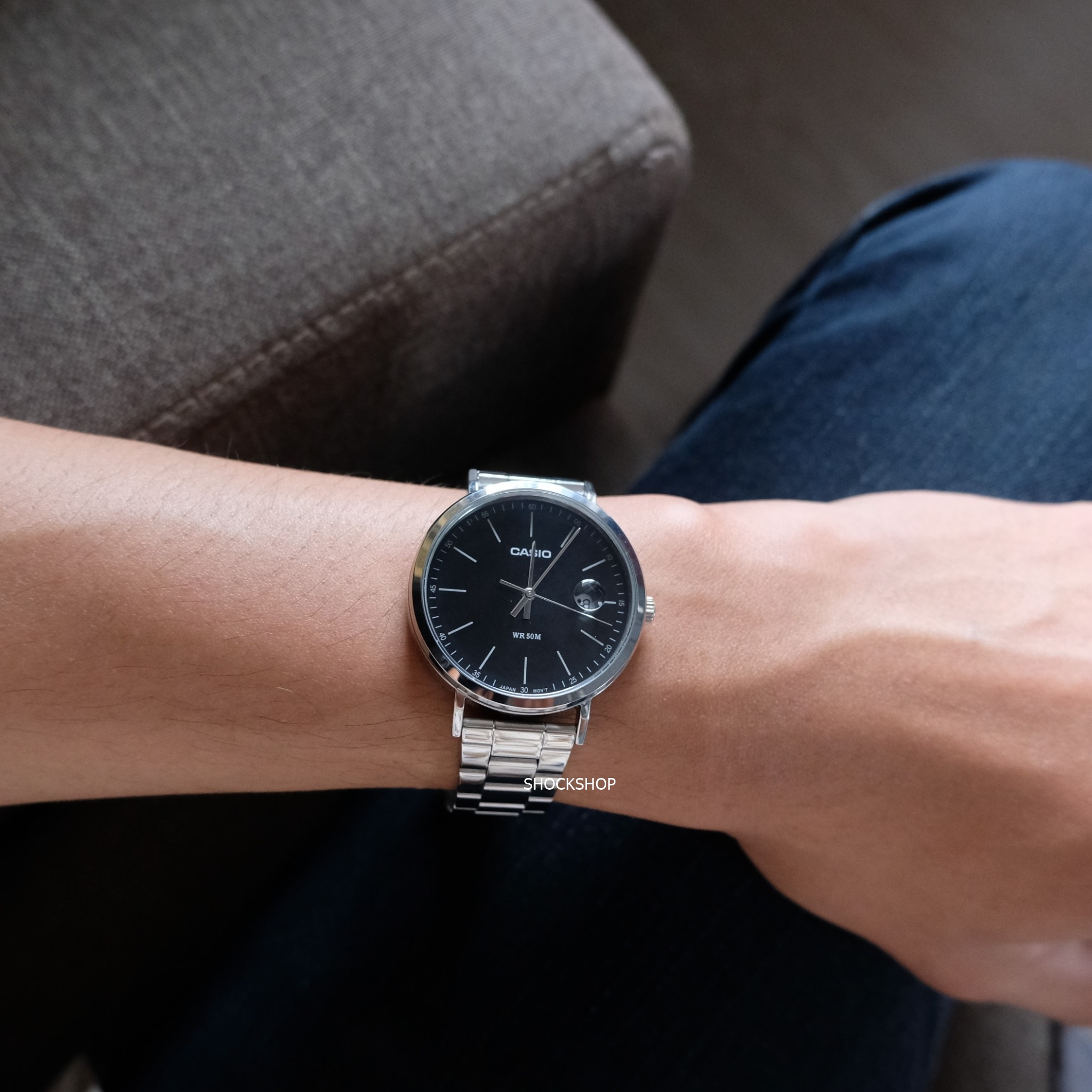 นาฬิกาผู้ชาย Casio รุ่น MTP-E175D-1E คาสิโอ