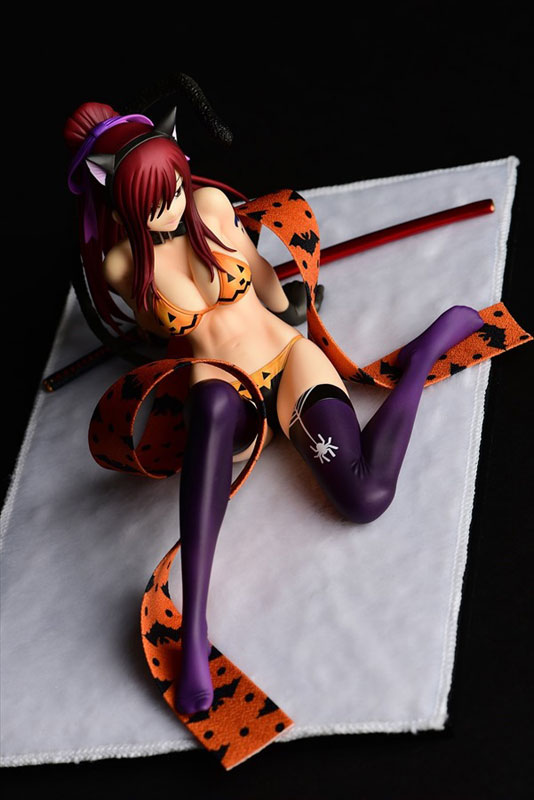 Erza Scarlet Halloween Cat Gravure Style