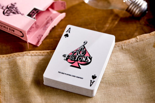 Pink Ace Fulton's Casino Playing Cards
