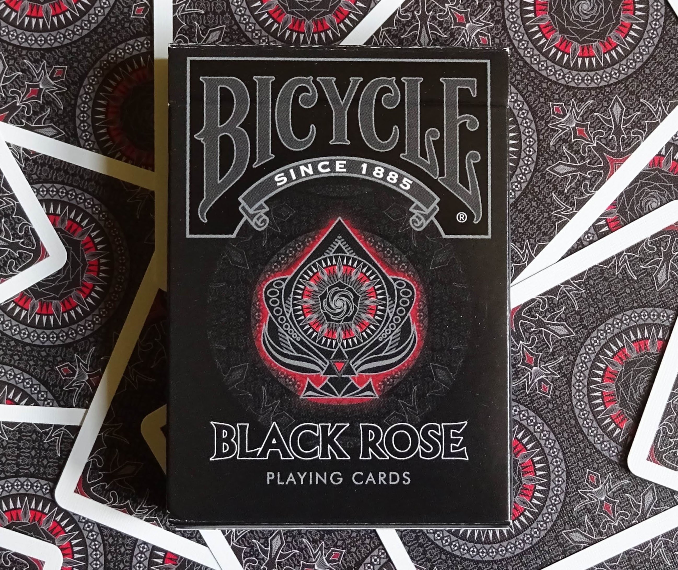 Bicycle Limited Edition Black Rose Playing Cards