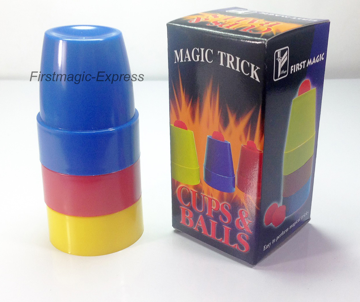 ถ้วย3ใบ (magic cups and balls)