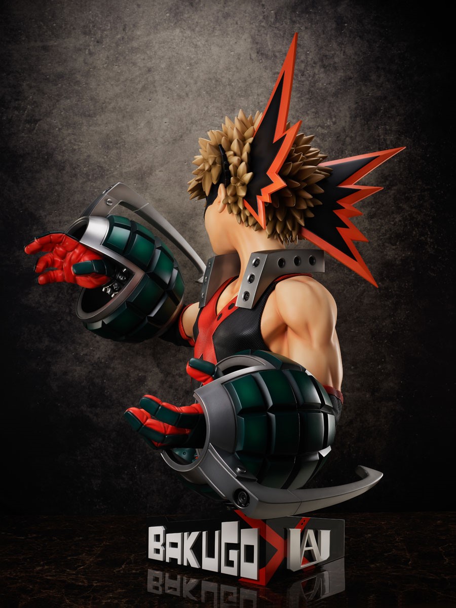 Katsuki Bakugo Scale Bust Figure