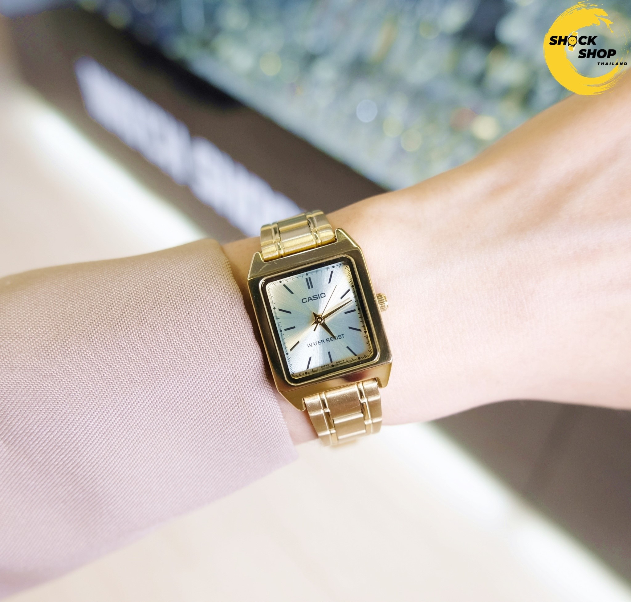 นาฬิกาผู้หญิง Casio Dress อะนาล็อก รุ่น LTP-V007G-9E คาสิโอ