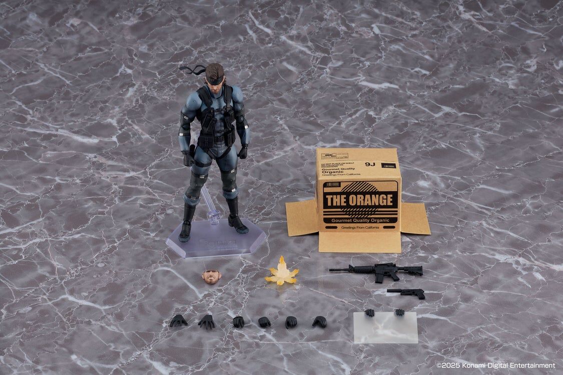 Figma Solid Snake MGS2 ver. Updated Edition