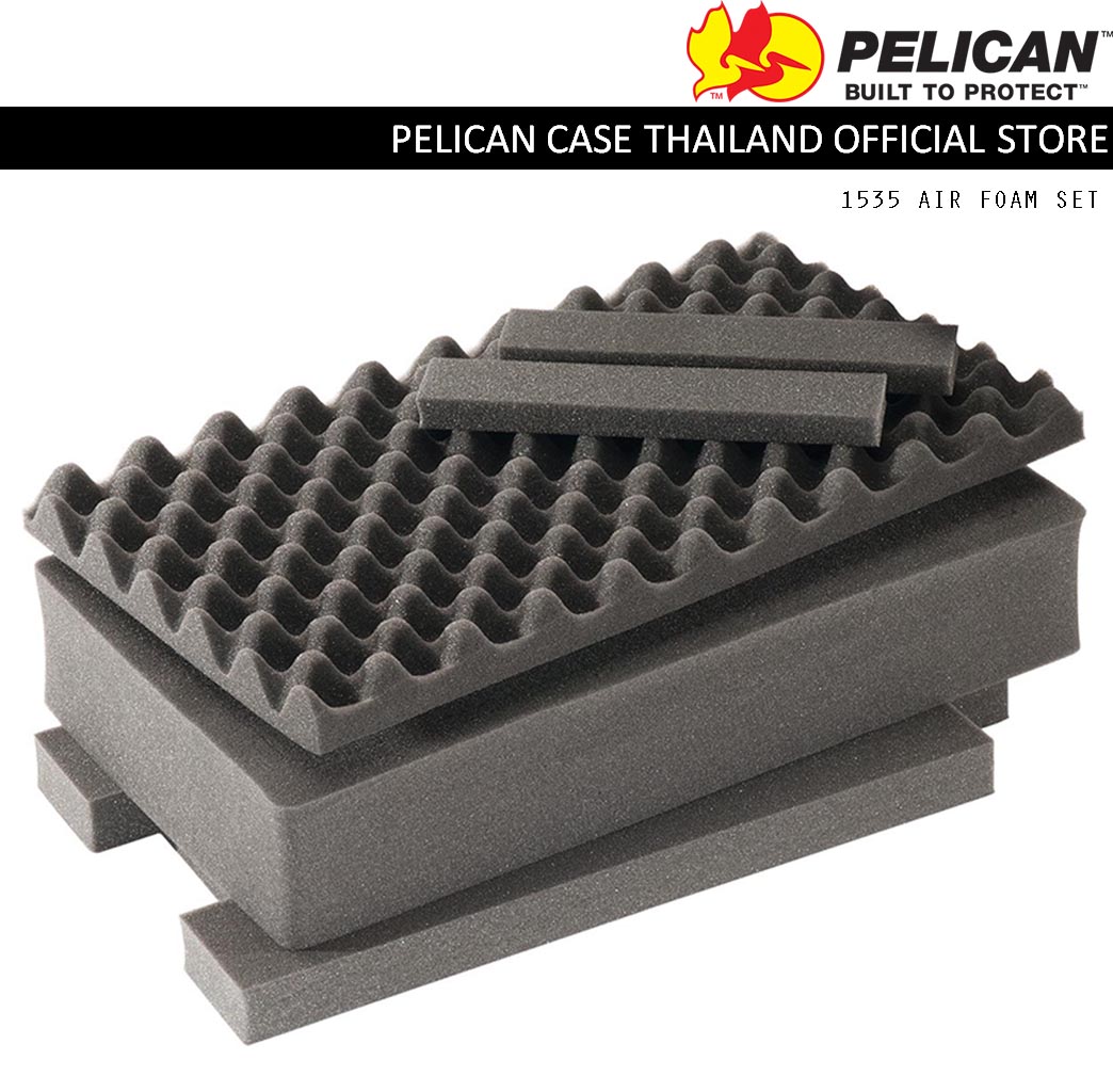 PELICAN 1535 Air Foam Set - โฟมสำหรับ Pelican รุ่น 1535 Air 【เเท้ 100% จากโรงงาน】