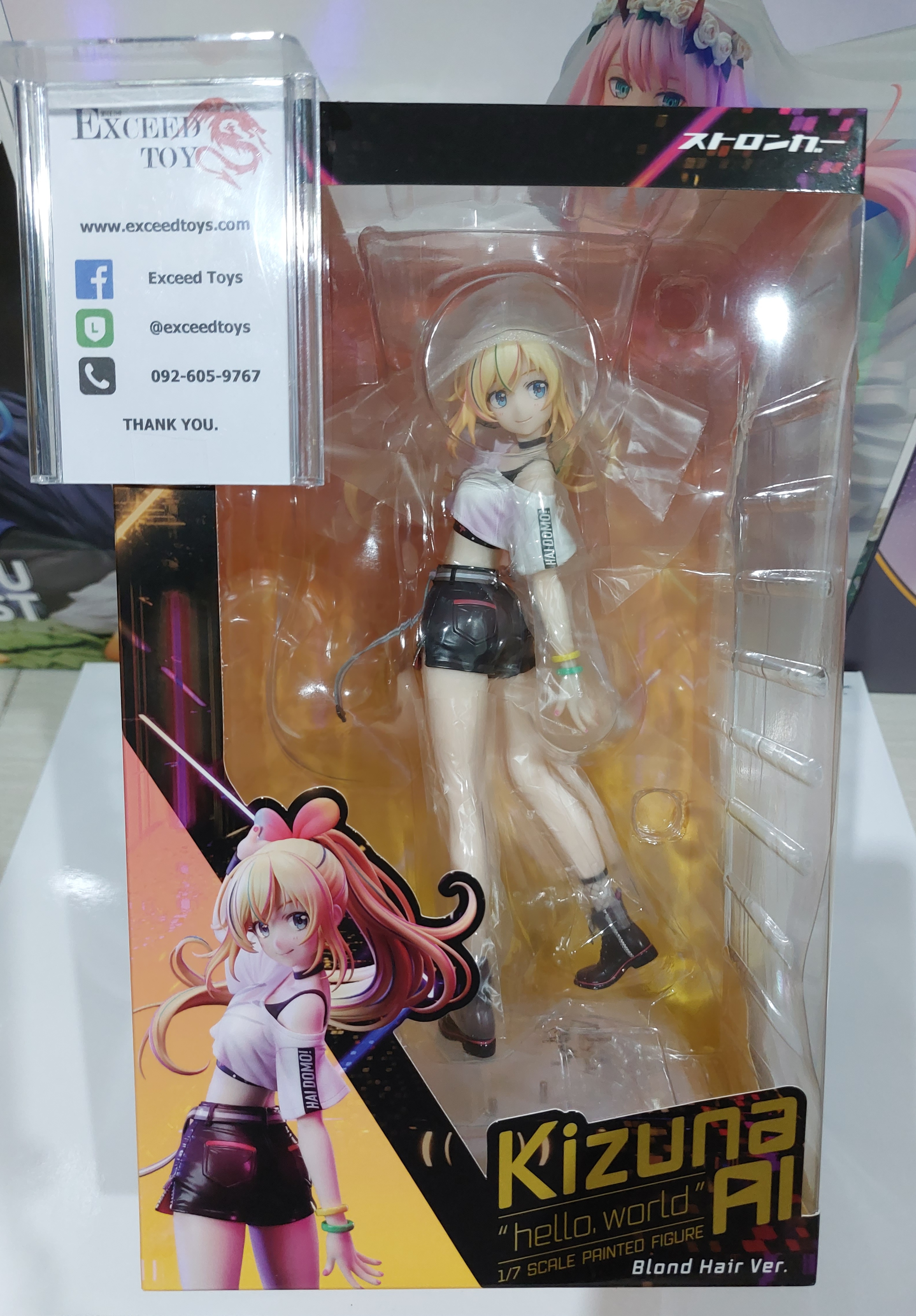 Kizuna Ai Hello World Blond Hair ver.