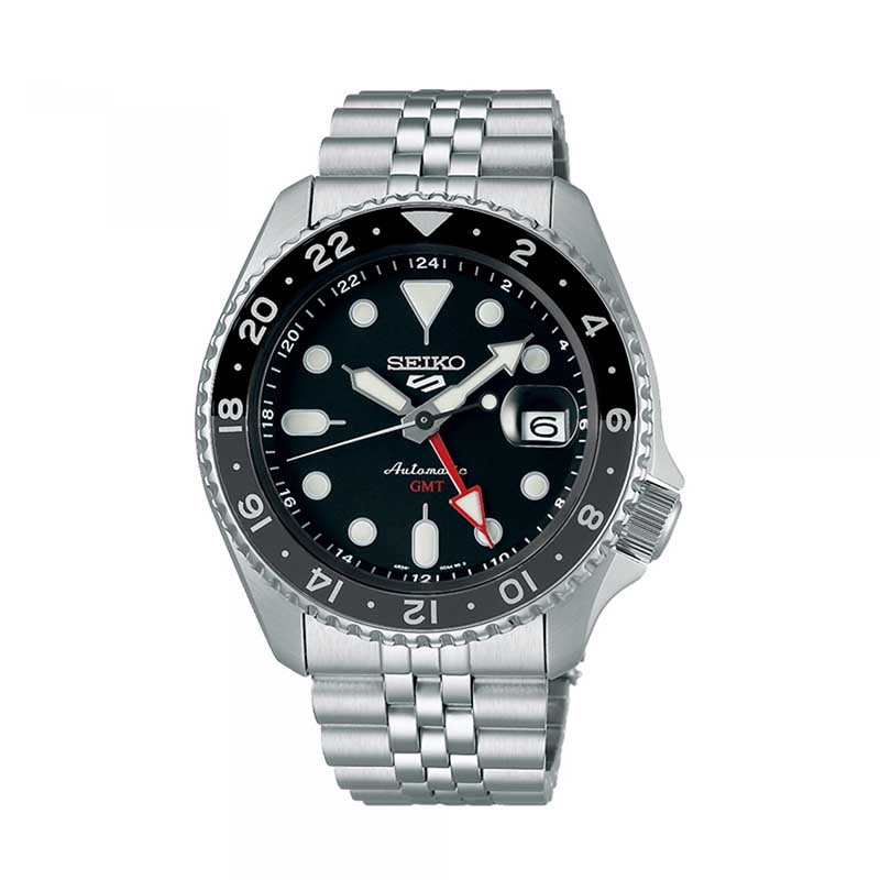 นาฬิกาผู้ชาย SEIKO 5 SPORTS AUTOMATIC G.M.T รุ่น SSK001K ไซโก