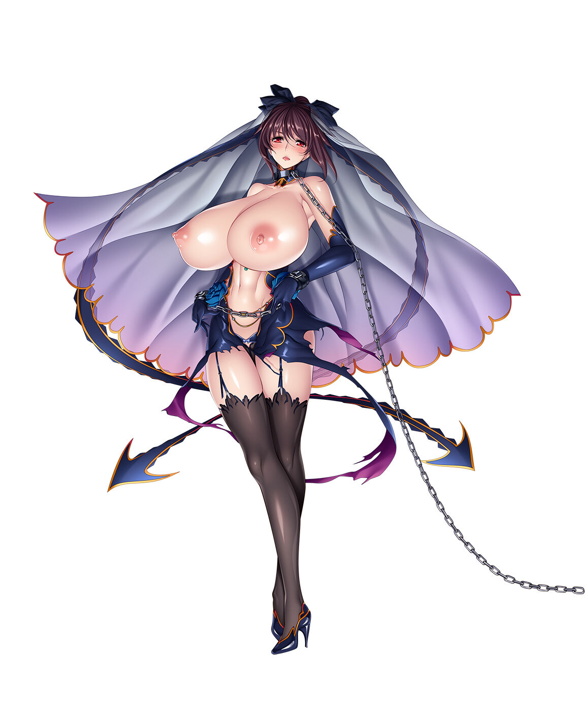 Taimanin RPG - Mizuki Shiranui Phantom Bride Ver.