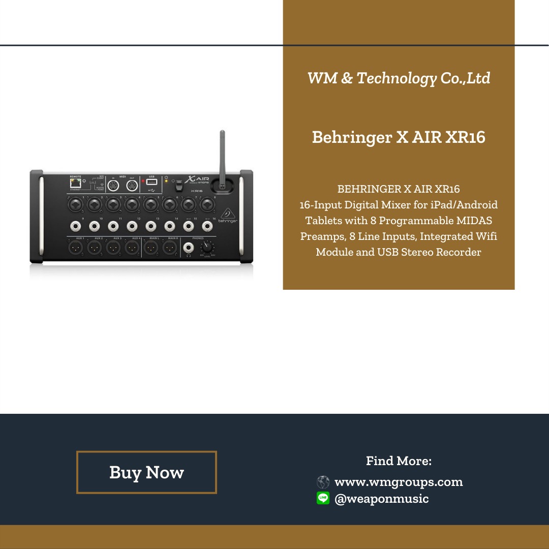 Behringer X AIR XR16
