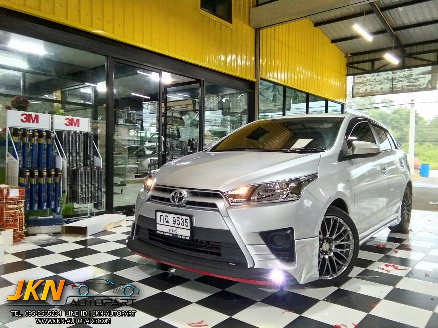 ชุดแต่ง Toyota Yaris 2014 รุ่น Advance