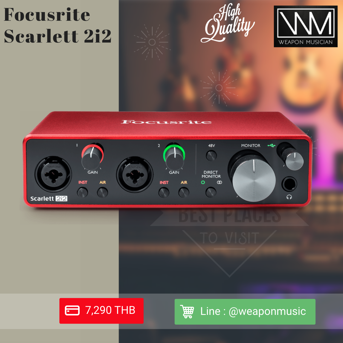 focusrite scarlett 2i2 gen 3