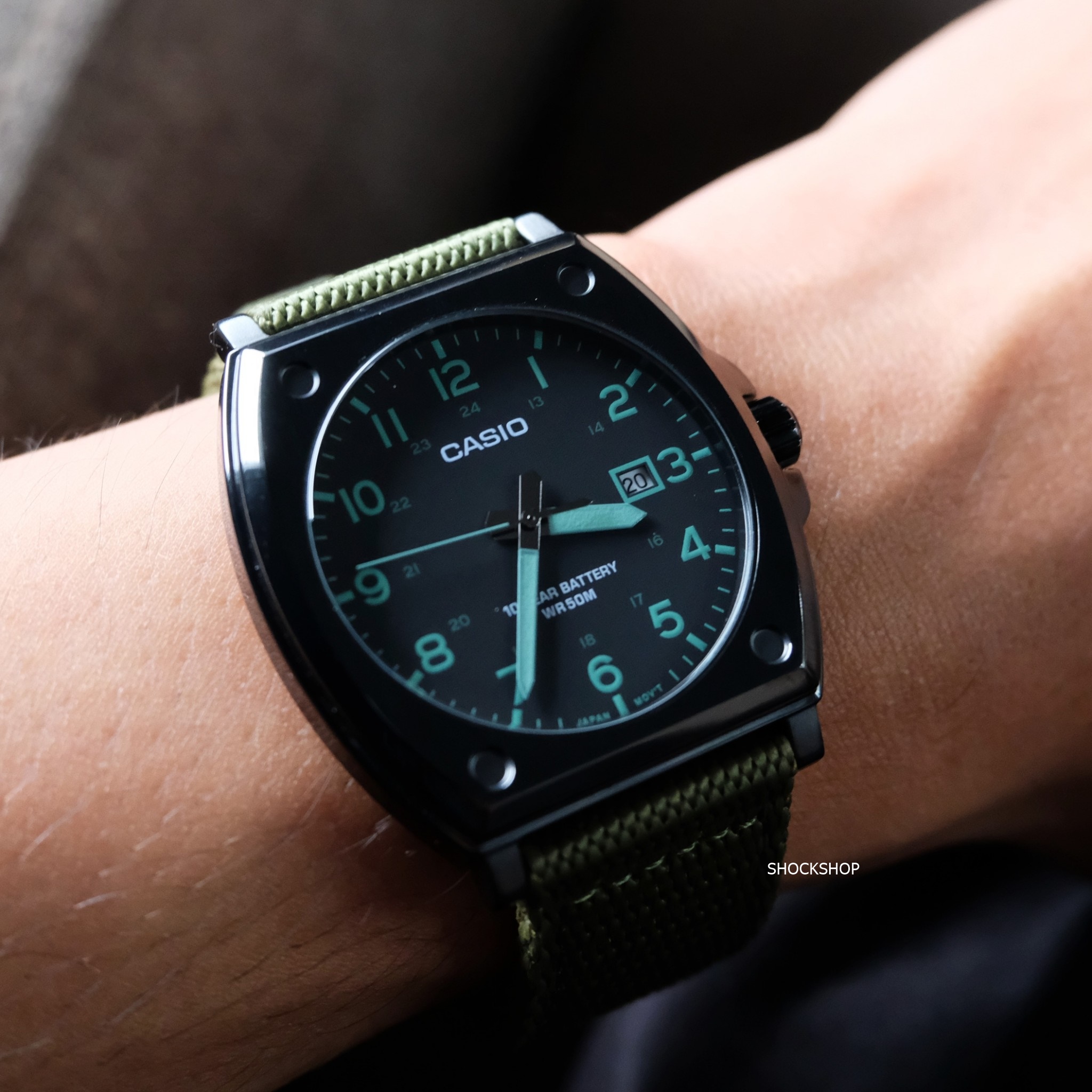 นาฬิกาผู้ชาย Casio รุ่น MTP-E715C-3AV คาสิโอ