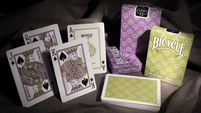 Bicycle Peacock Purple Edition Playing Cards