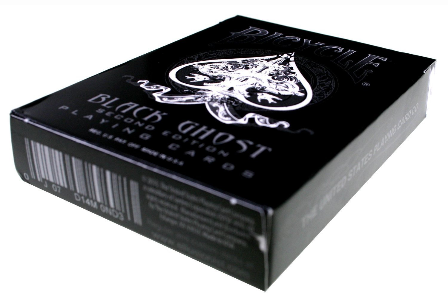 Bicycle Black Ghost 2nd Glide Finish 500 Edition Playing Cards