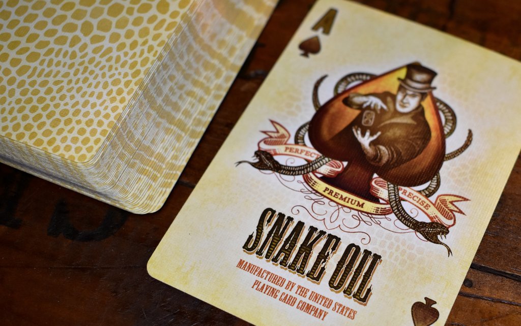 SNAKE OIL Playing Cards