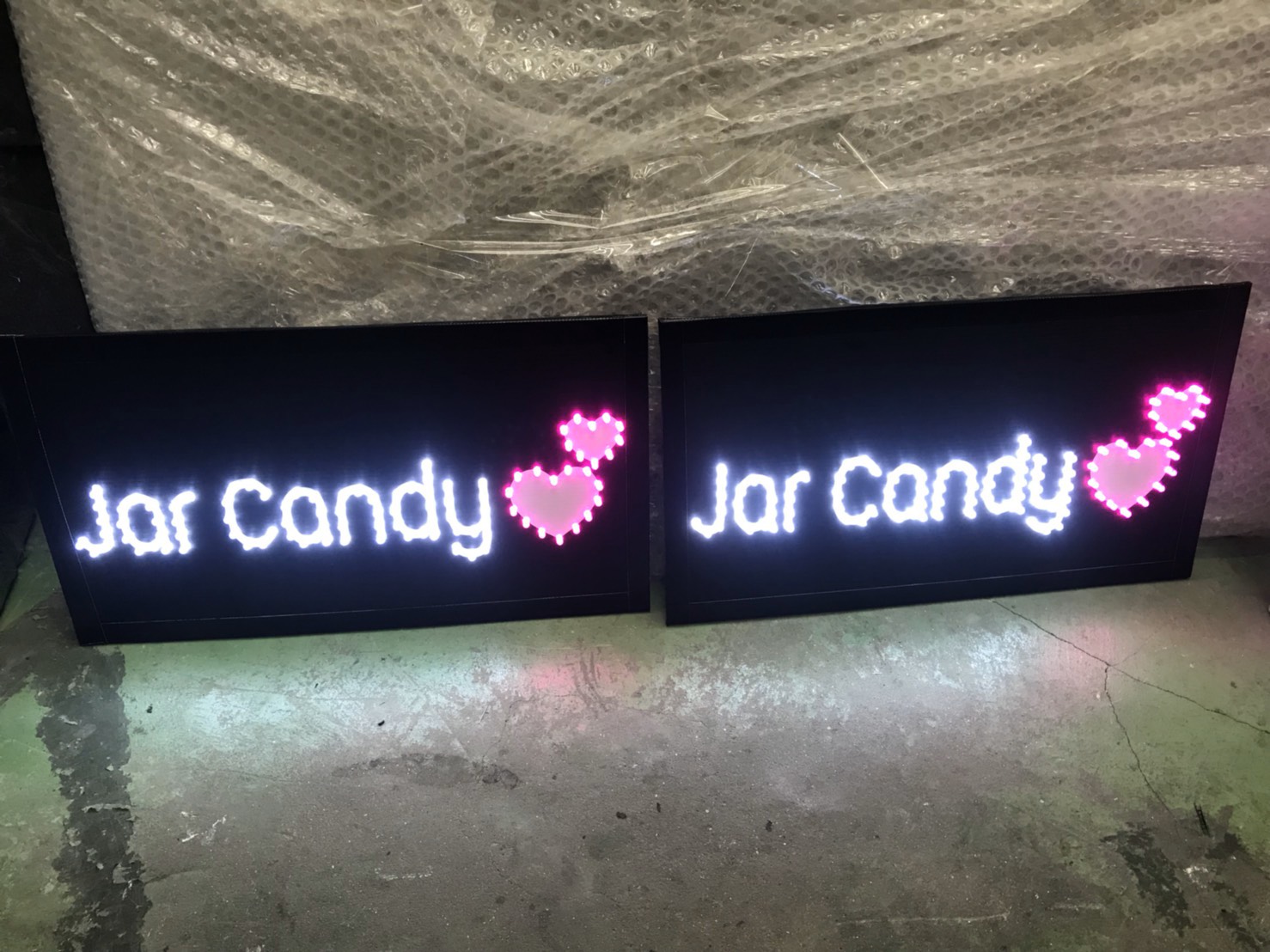 ป้ายไฟเชียร์ - Jar Candy
