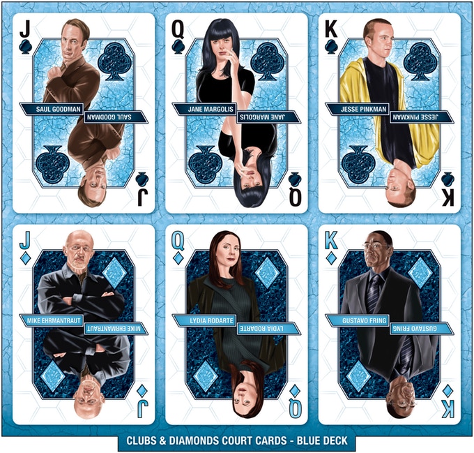 Breaking Bad Blue Ice Playing Cards