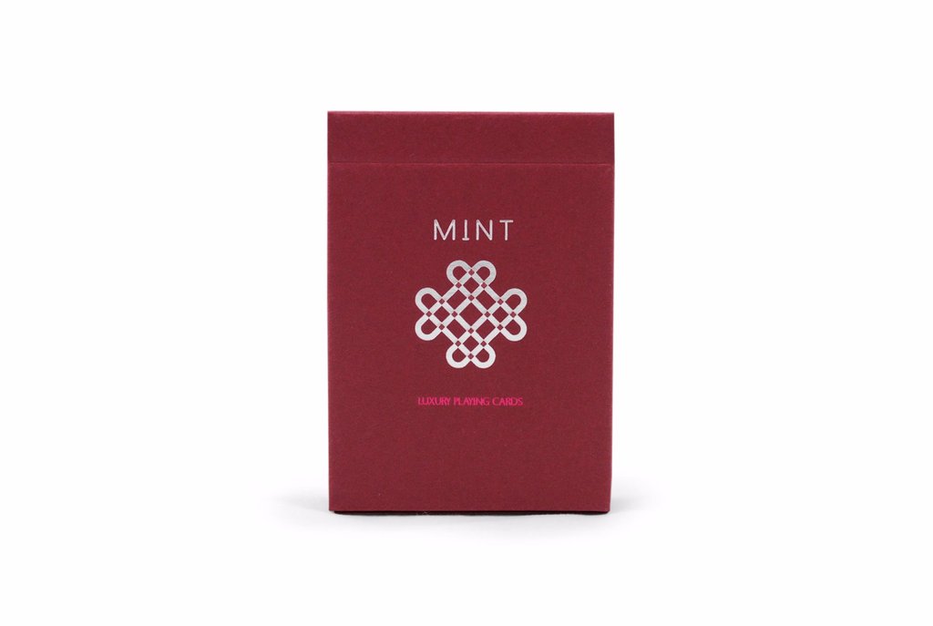 Raspberry Mint Playing Cards by 52kards