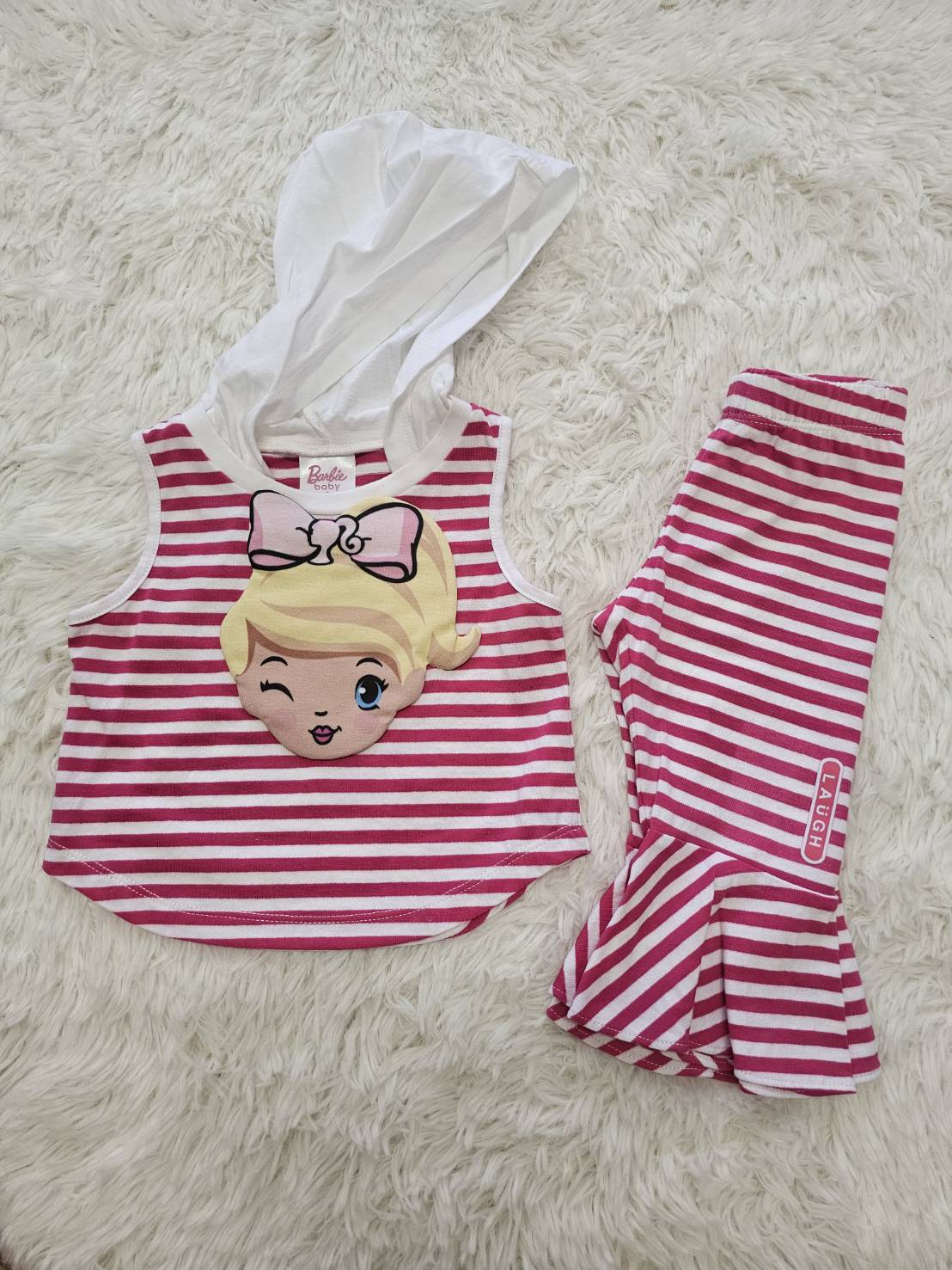 ชุดเซ็ท Barbie Baby ไซส์ S/24m by ChaLom มือสอง เหมือนใหม่ ไม่มีตำหนิ