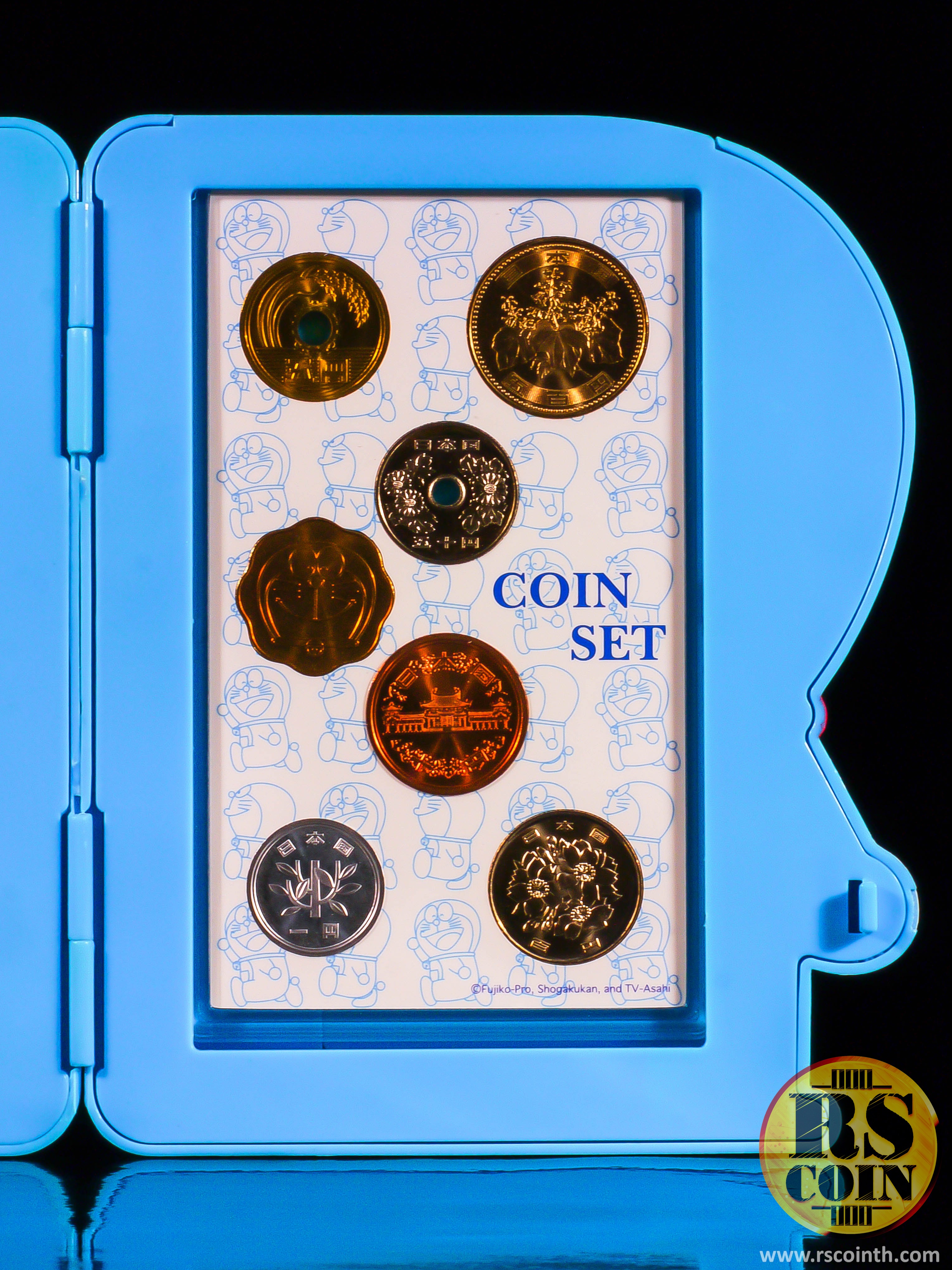35th Anniversary of Doraemon 2005 Japan Coin Set