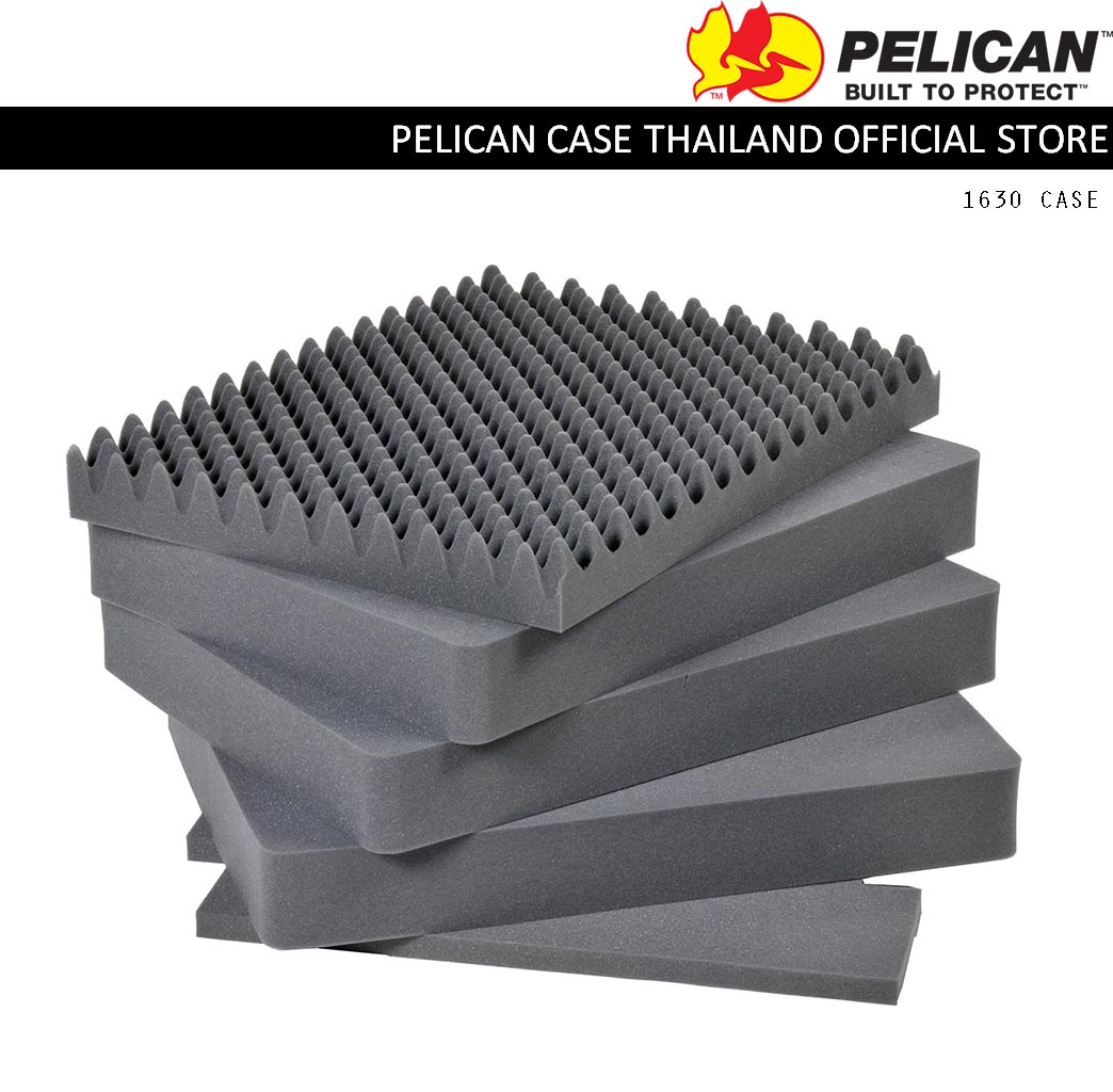 PELICAN 1630 CASE WITH FOAM - BLACK