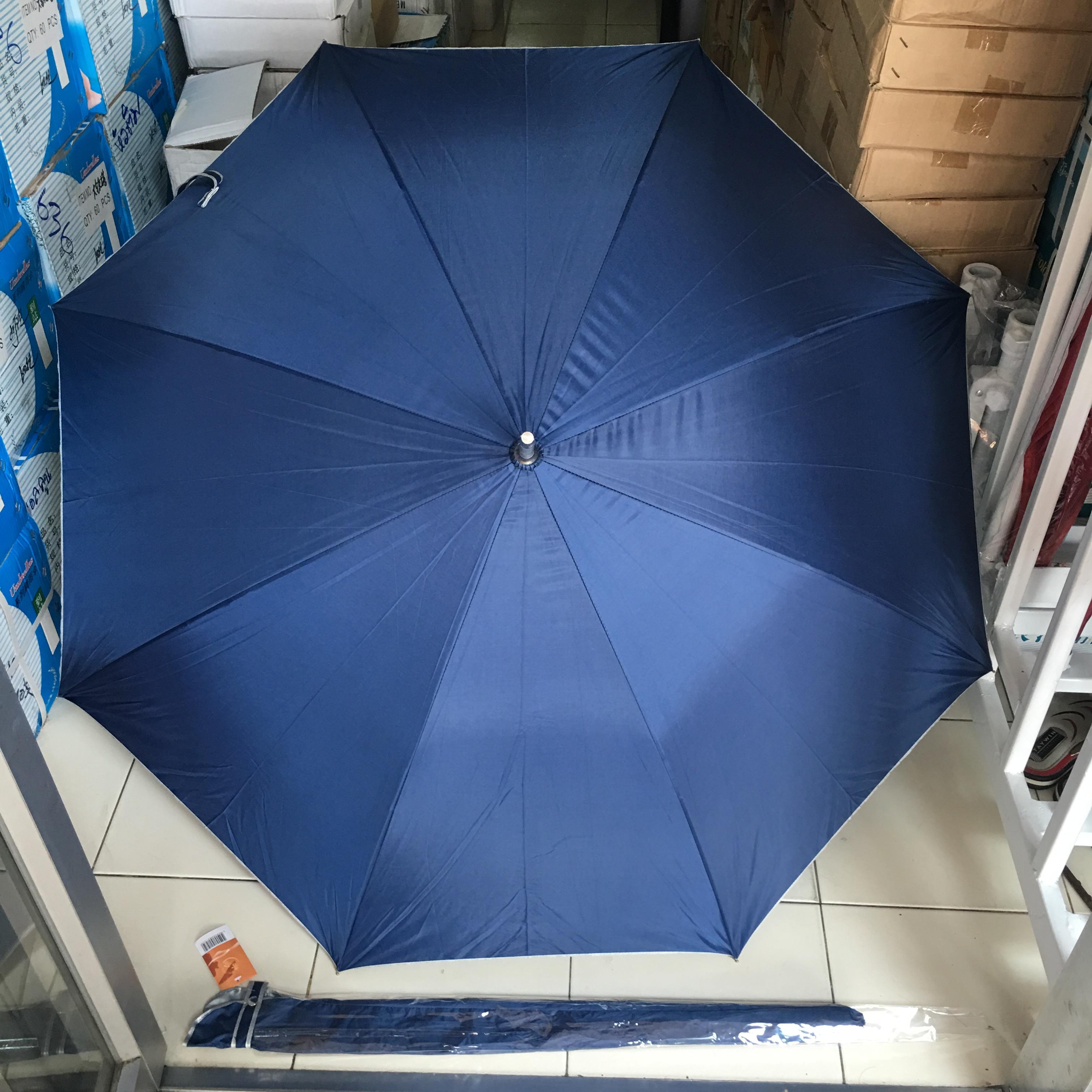 ร่มตอนเดียว27นิ้วมียูวีโครงอลูมิเนียมด้ามจับตรง