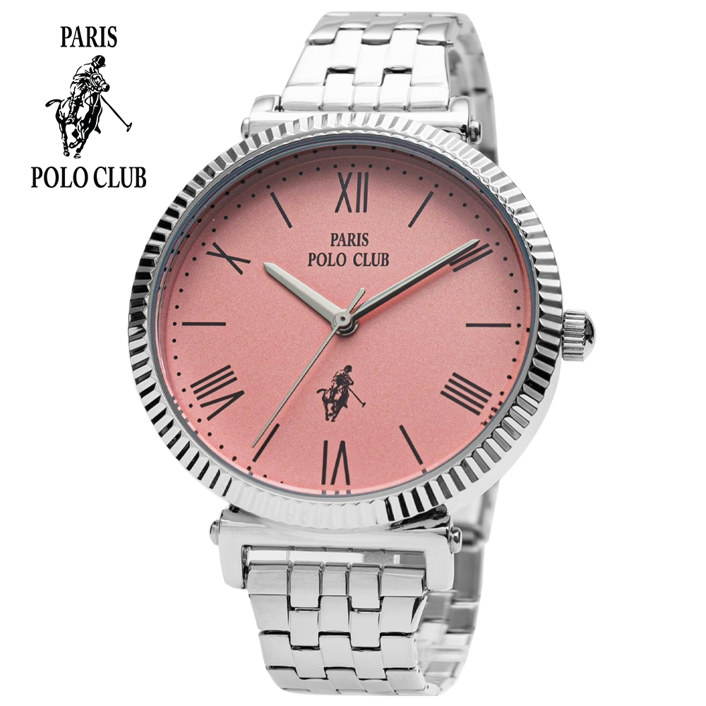 Paris Polo Club นาฬิกาข้อมือผู้หญิง รุ่น 3PP-2203935L-PK โปโล