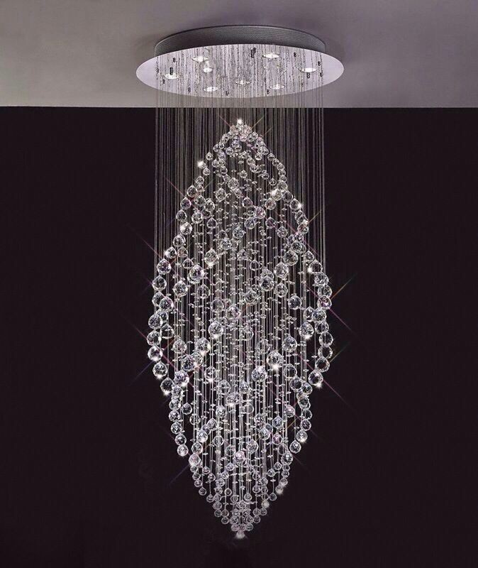ไฟเพดาน ไฟระย้า คริสตัล CRL8122 ไฟแขวน Chandelier โคมแขวน ไฟเพดาน ไฟช่อ ไฟกิ่ง สวยหรู ทันสมัย ทนทาน ประหยัดไฟ