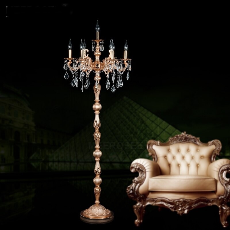 ไฟตั้งพื้น floor lamp table lamp โคมไฟตั้งพื้น คริสตัล ไฟเชิงเทียน โคมระย้า ไฟระย้า ไฟกิ่ง ไฟช่อ หรูหรา มีระดับ ทนทาน ประหยัดไฟ