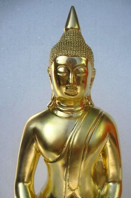 หลวงพ่อโสธร 9 นิ้ว เนื้อทองเหลือง ปิดทองแท้