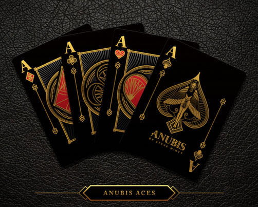 Anubis playing cards