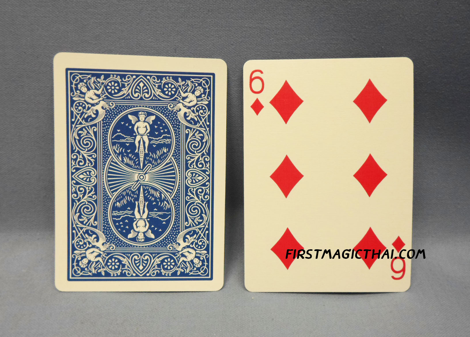 ไพ่เลื่อนดอก 4 เป็น 6 / Pips 4 to 6 of diamonds