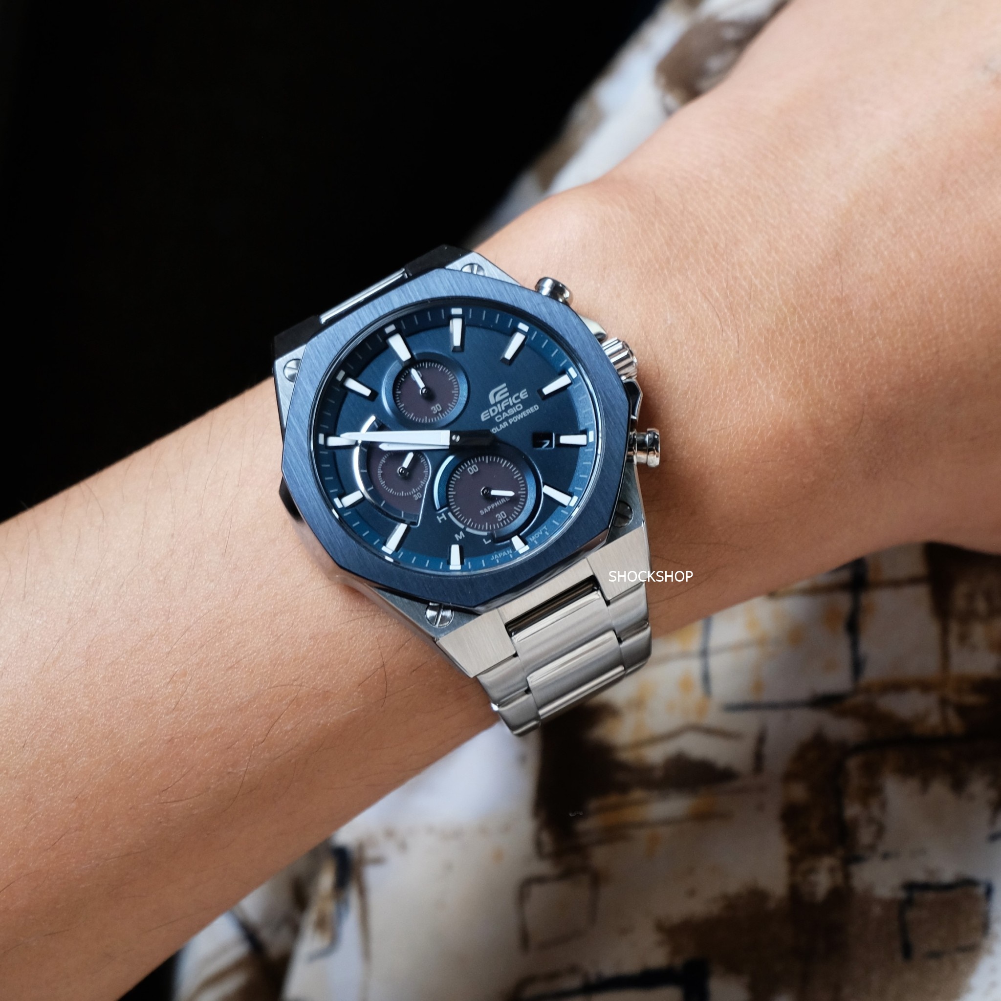 นาฬิกาผู้ชาย Casio Edifice รุ่น EFS-S570DB-2A คาสิโอ