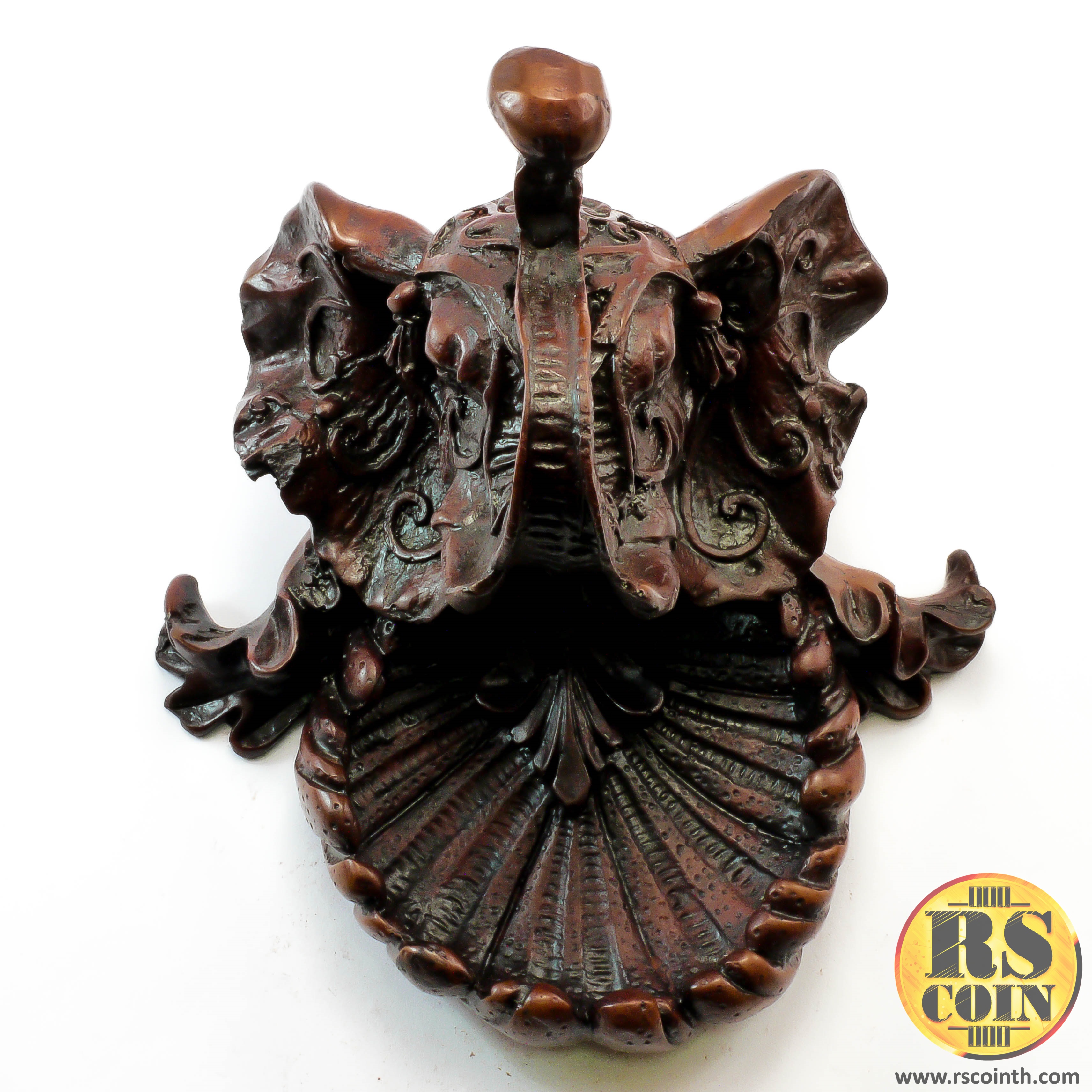 รูปปั้นหิน - ที่เขี่ยบุหรี่หัวช้าง (Thai Sculpture Ashtray Stone Elephant Head)