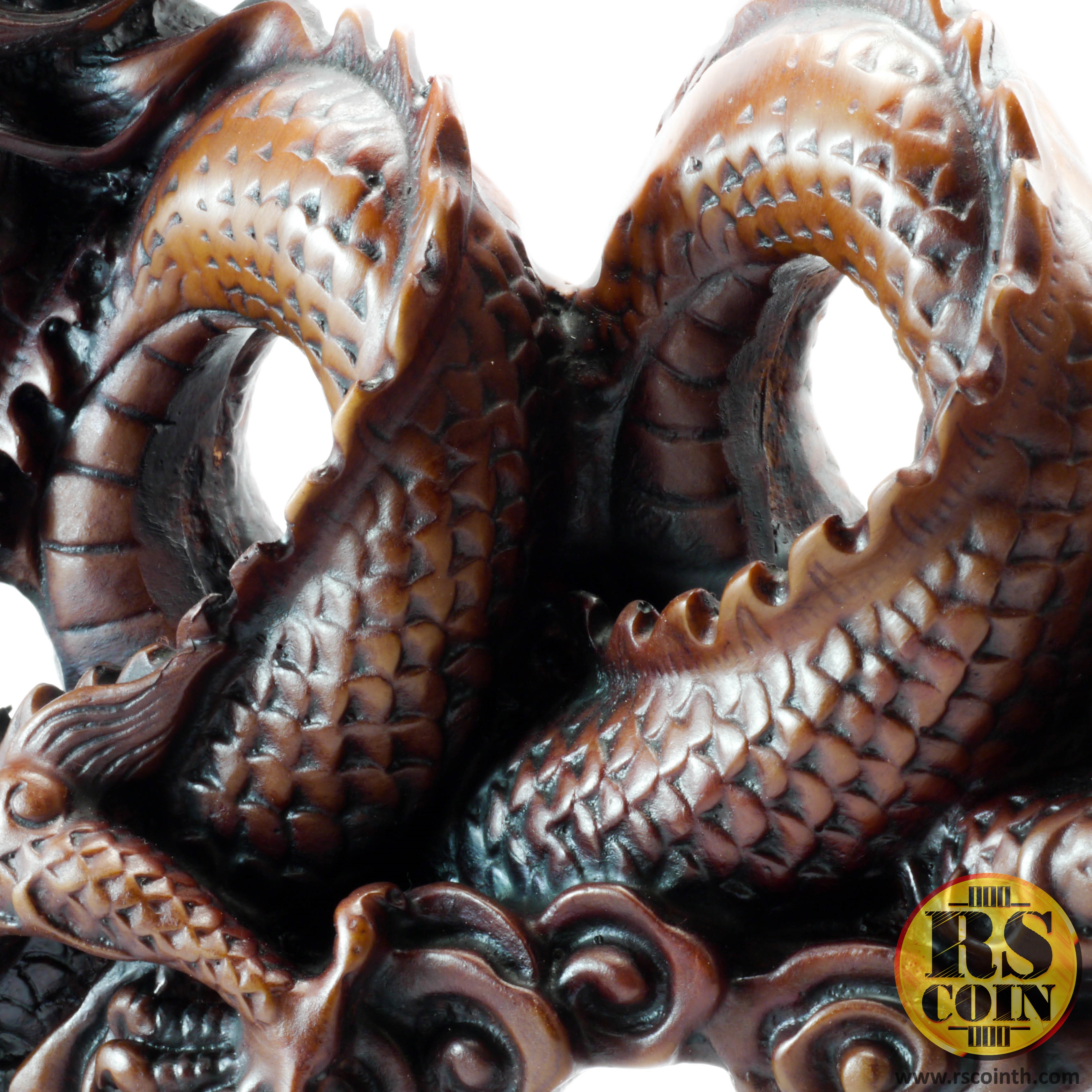 รูปปั้นหิน - มังกรจีนใหญ่ (Thai Sculpture Stone Great Chinese Legend Dragon)