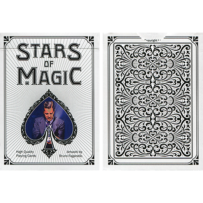 Stars of Magic Playing Cards (White)