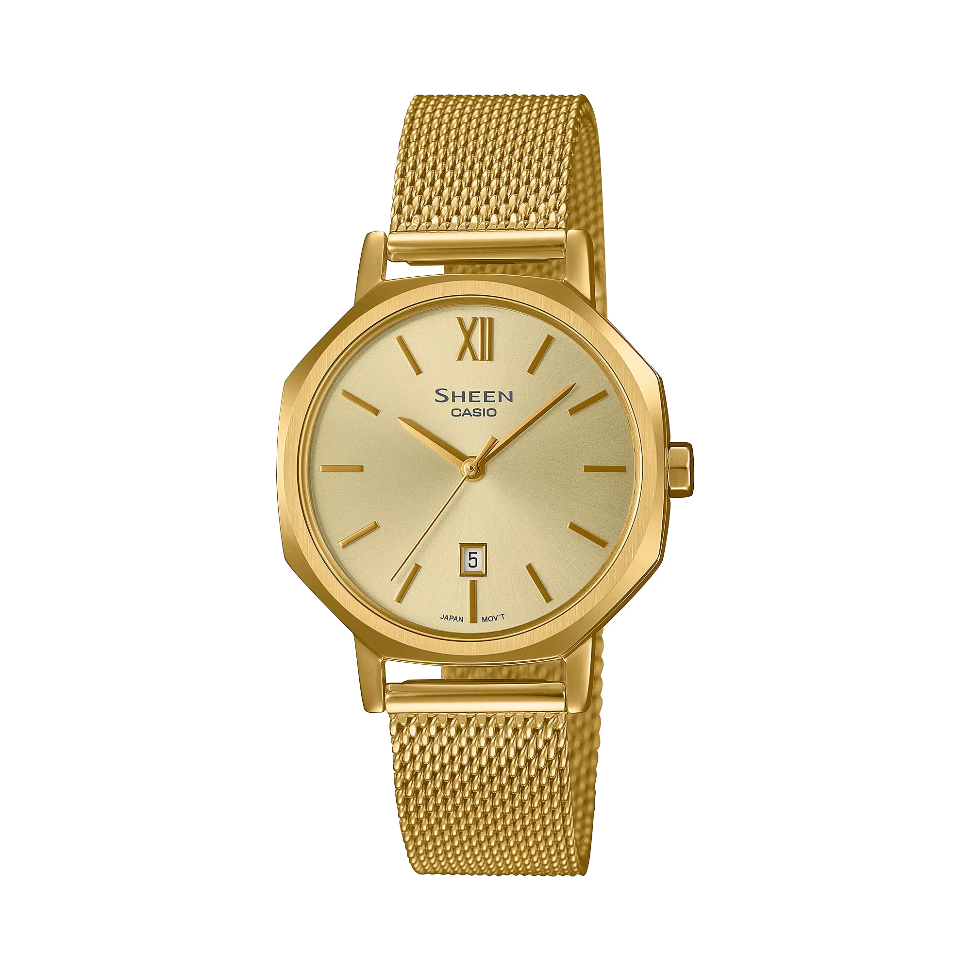 นาฬิกาผู้หญิง Casio SHEEN รุ่น SHE-4554GM-9A คาสิโอ