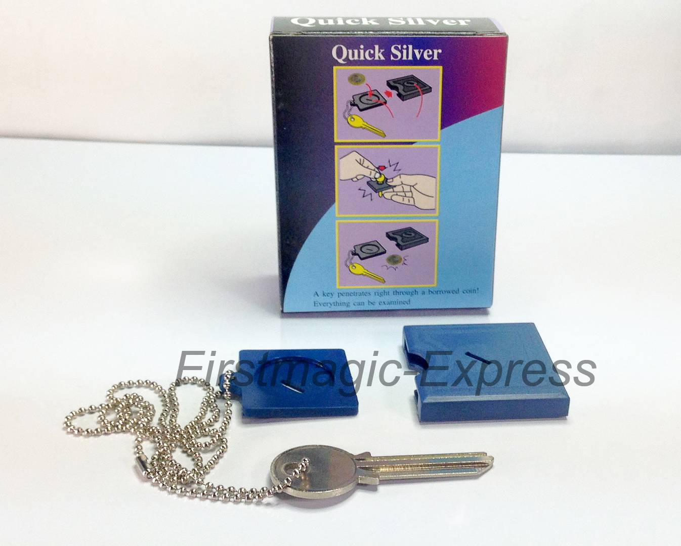 กุญแจแทงทะลุเหรียญ / Quick Silver