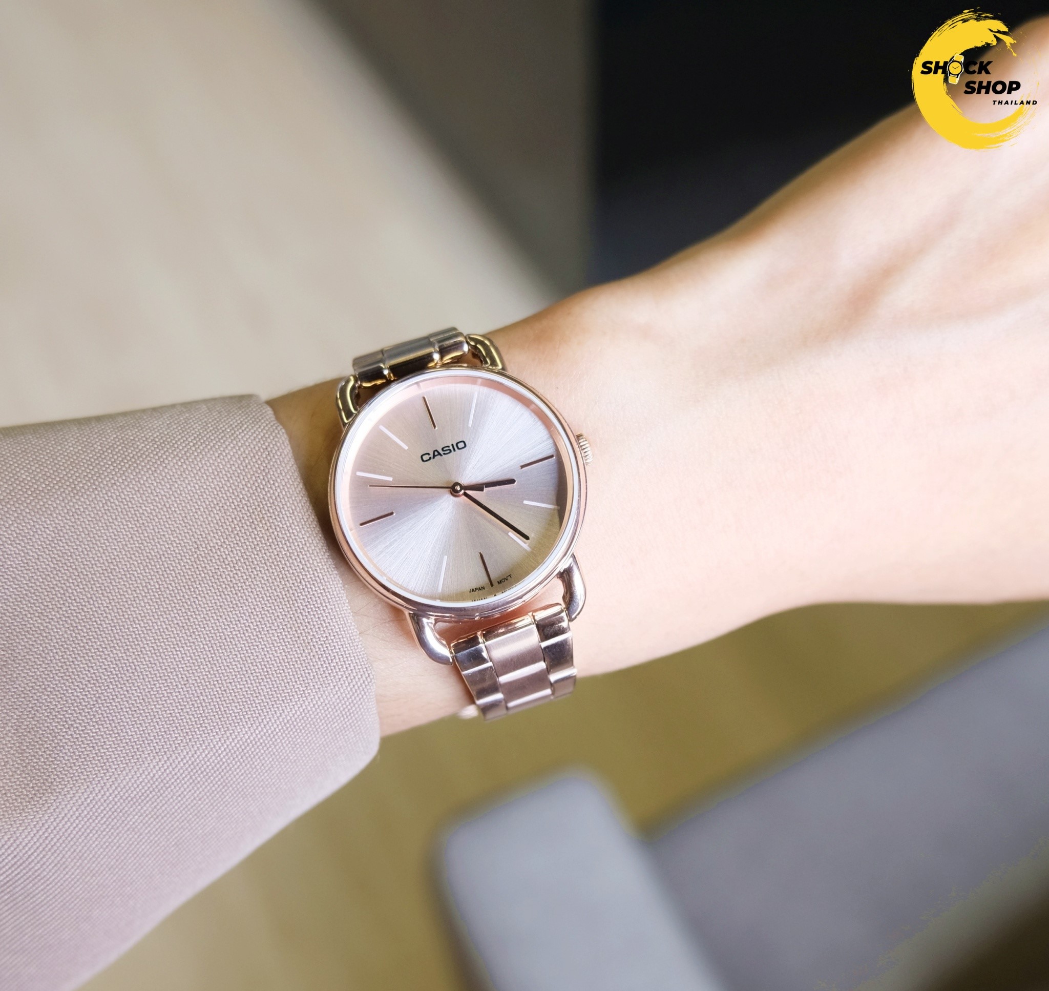 นาฬิกาผู้หญิง Casio รุ่น LTP-E412PG-4A คาสิโอ