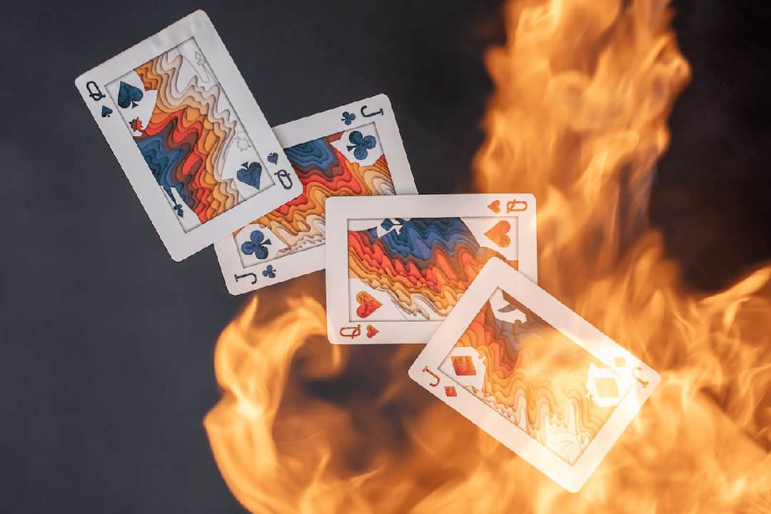 Sirius B V2 Playing Cards By Riffle Shuffle