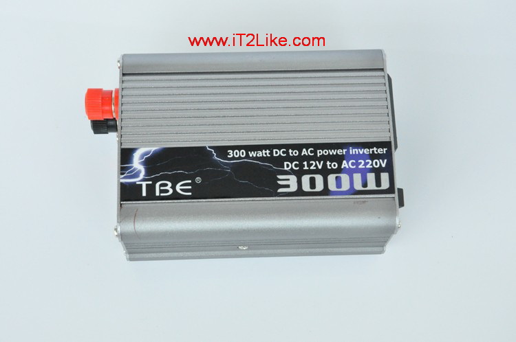 อินเวอร์เตอร์ 300 W แปลงไฟรถยนต์เป็นไฟบ้าน จาก DC12 V เป็น AC 220 V Inverter 300W