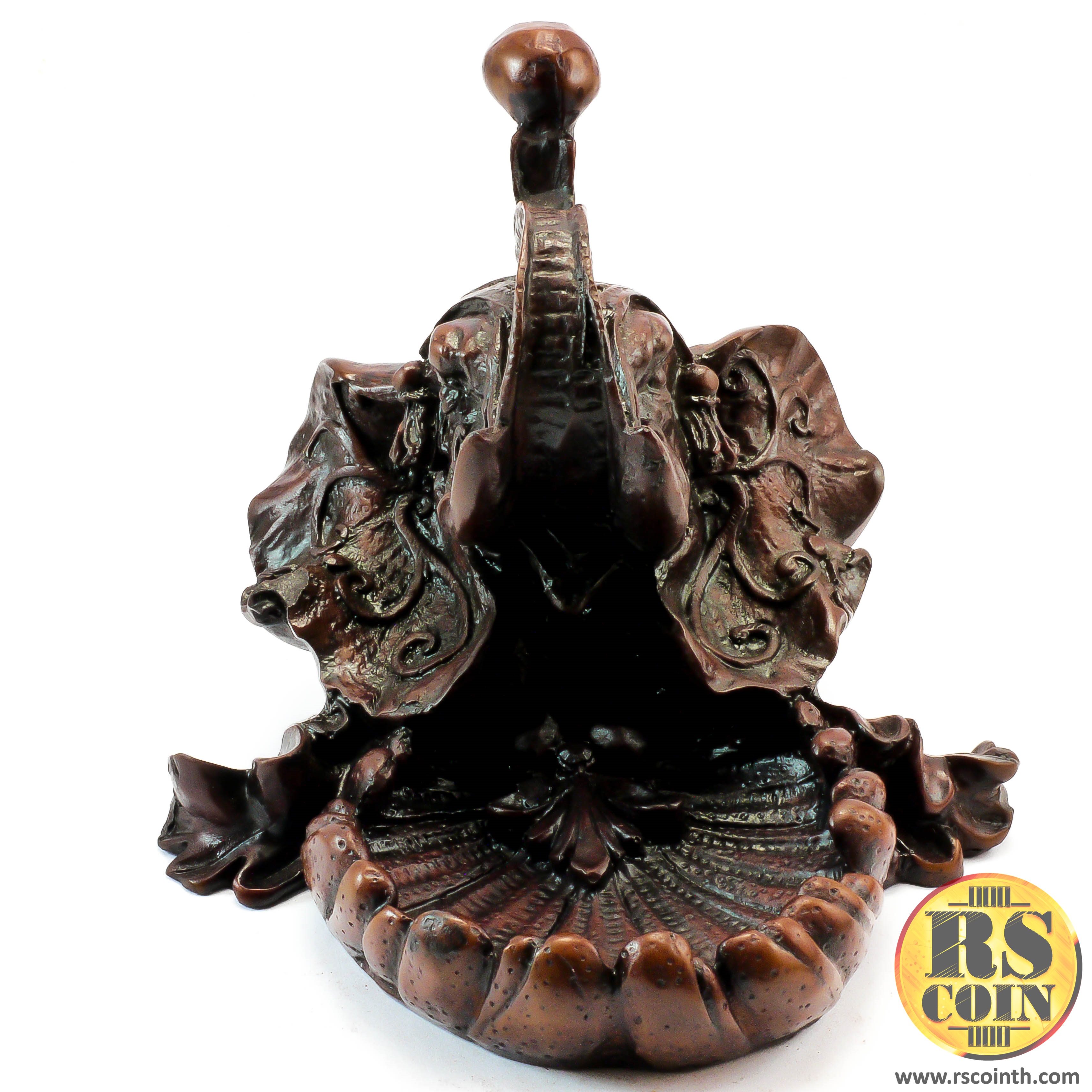 รูปปั้นหิน - ที่เขี่ยบุหรี่หัวช้าง (Thai Sculpture Ashtray Stone Elephant Head)