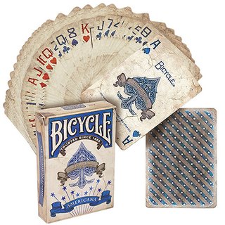 Bicycle Americana Blue Playing Cards