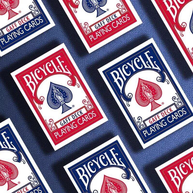 Bicycle Gaff Rider Back Playing Cards (Red)
