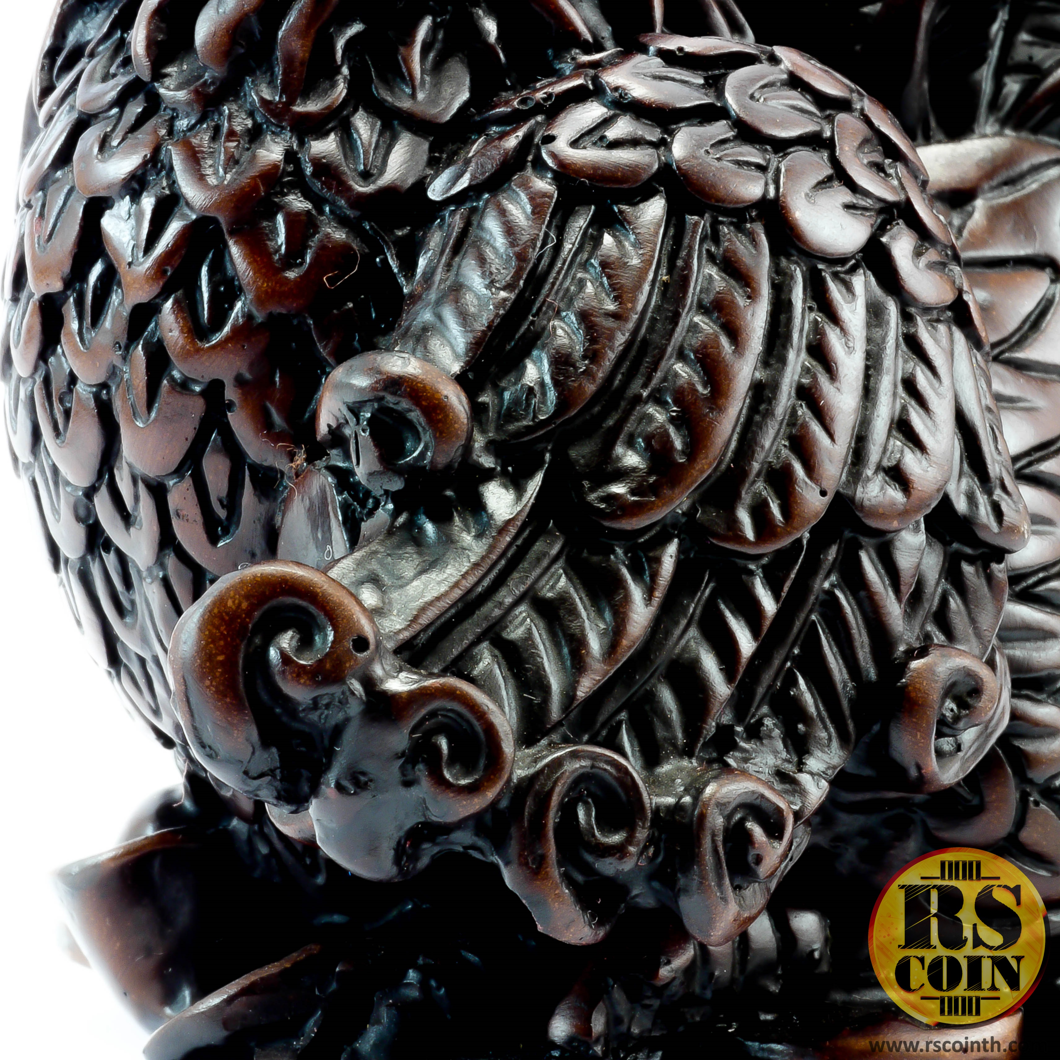 รูปปั้นหิน - ไก่นำโชค (Thai Sculpture Stone Animal Chicken Hen Chinese Design)