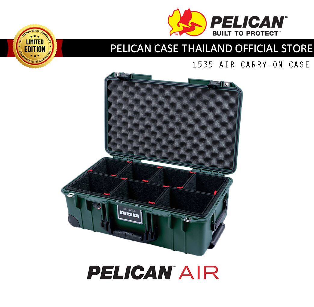 Pelican 1535 Air Case with Trekpak System - Trekking Green [Limited Edition]