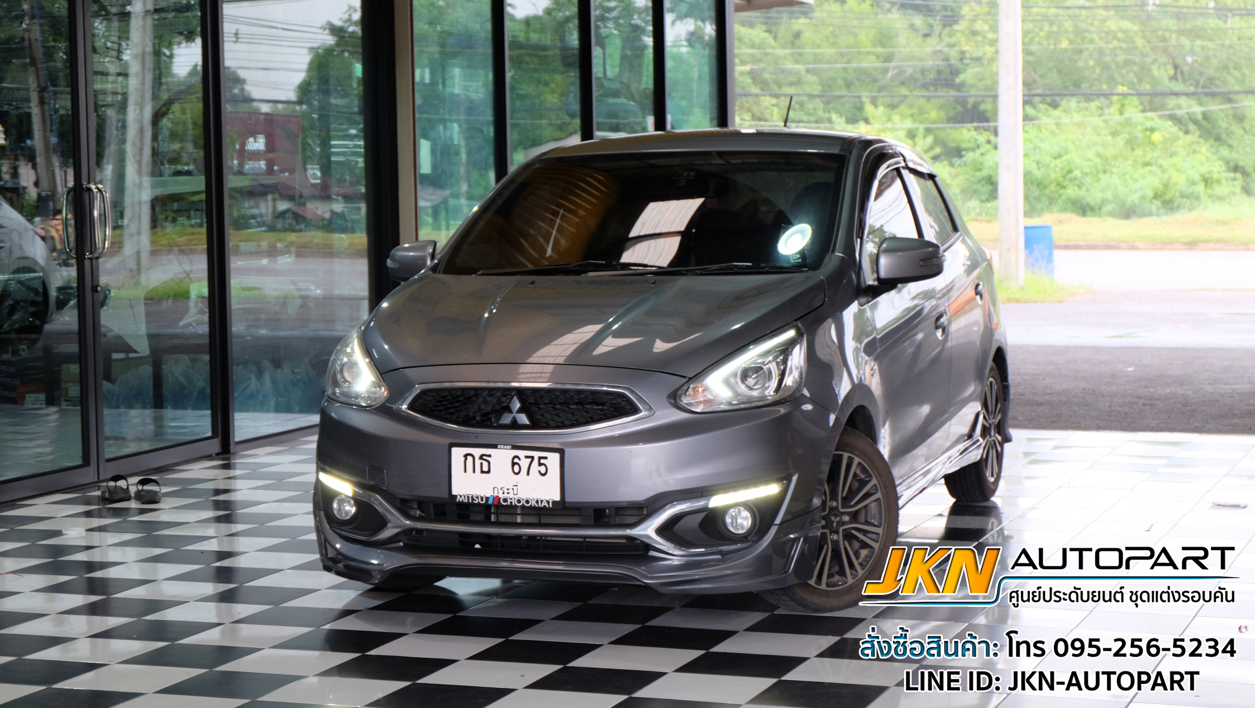 ชุดแต่ง Mitsubishi Mirage 2016 By Evo X