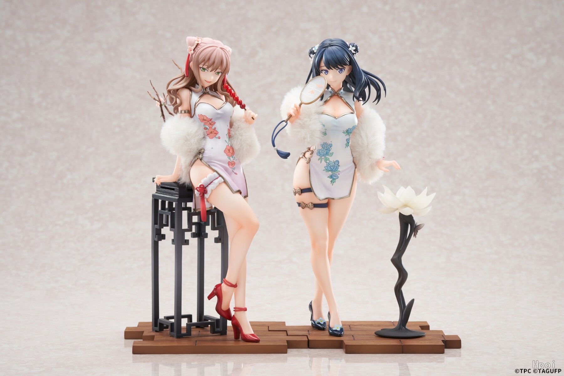 Rikka Takarada & Yume Minami set China Dress ver.