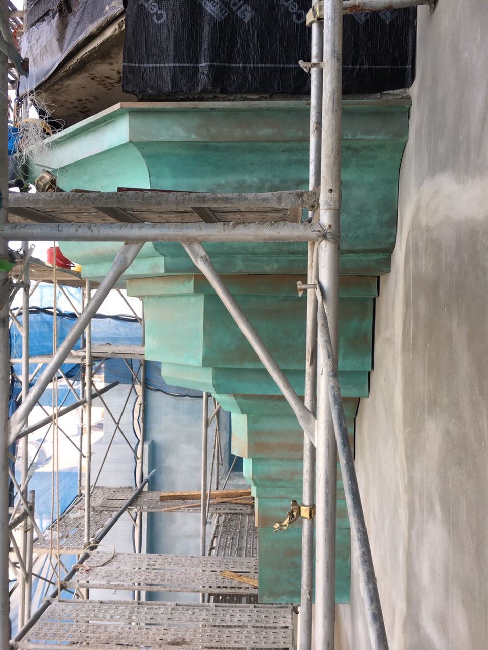 งานขึ้นรูปทองแดง 3D ทำสีสนิมเขียว (ทองแดงสนิมเขียว)